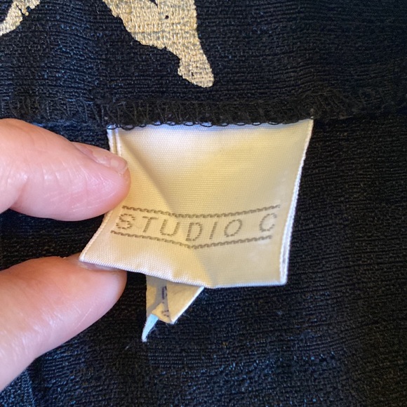 Vintage Studio C Fish Print Maxi Skirt - Picture 4 of 5